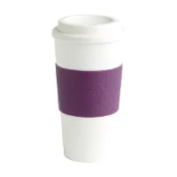 Acadia Insulated Travel Mug, 16 oz, Plum