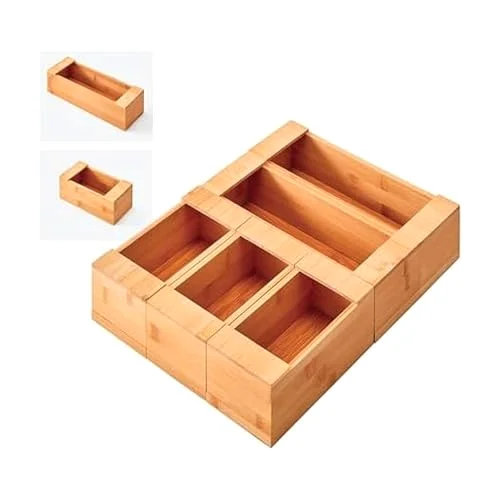 Copco Bamboo Bag Organizer, set of 5
