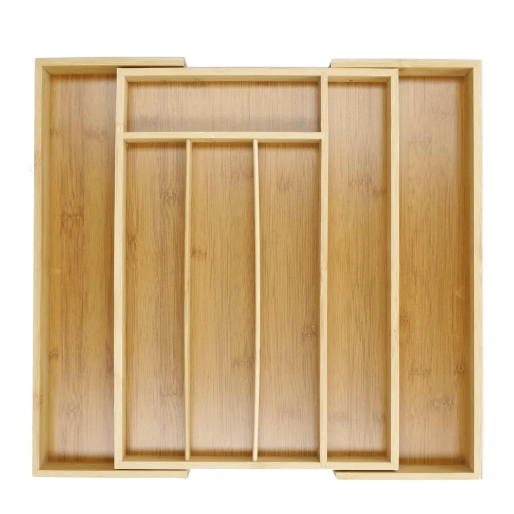 Copco Basics Expandable Natural Bamboo Tray, 35.5 x 25.4 cm