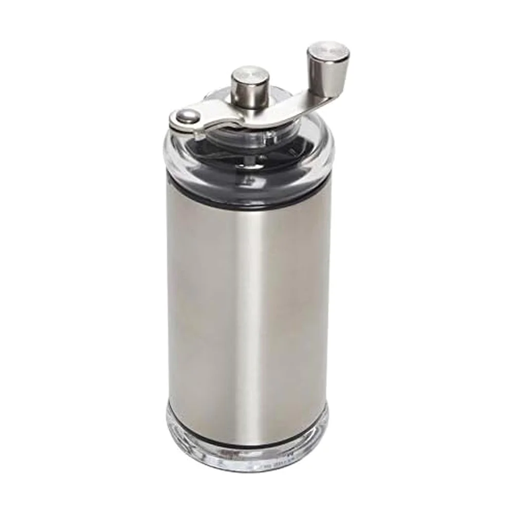 Copco Compact Manual Adjustable Coffee Grinder, Silver