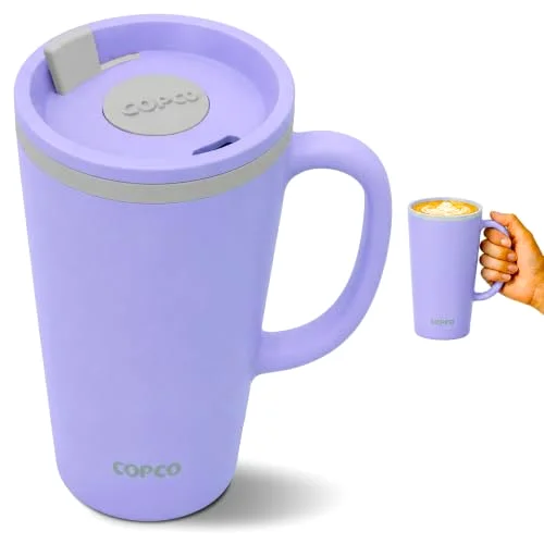 Copco Cone Desk Mug, 16 oz, Light Purple
