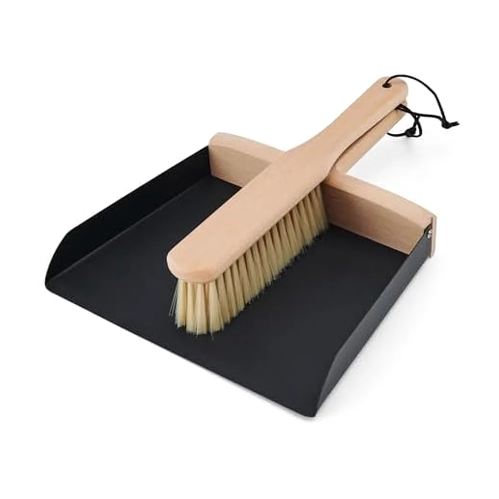 Copco Hand Brush and Dustpan, Beechwood
