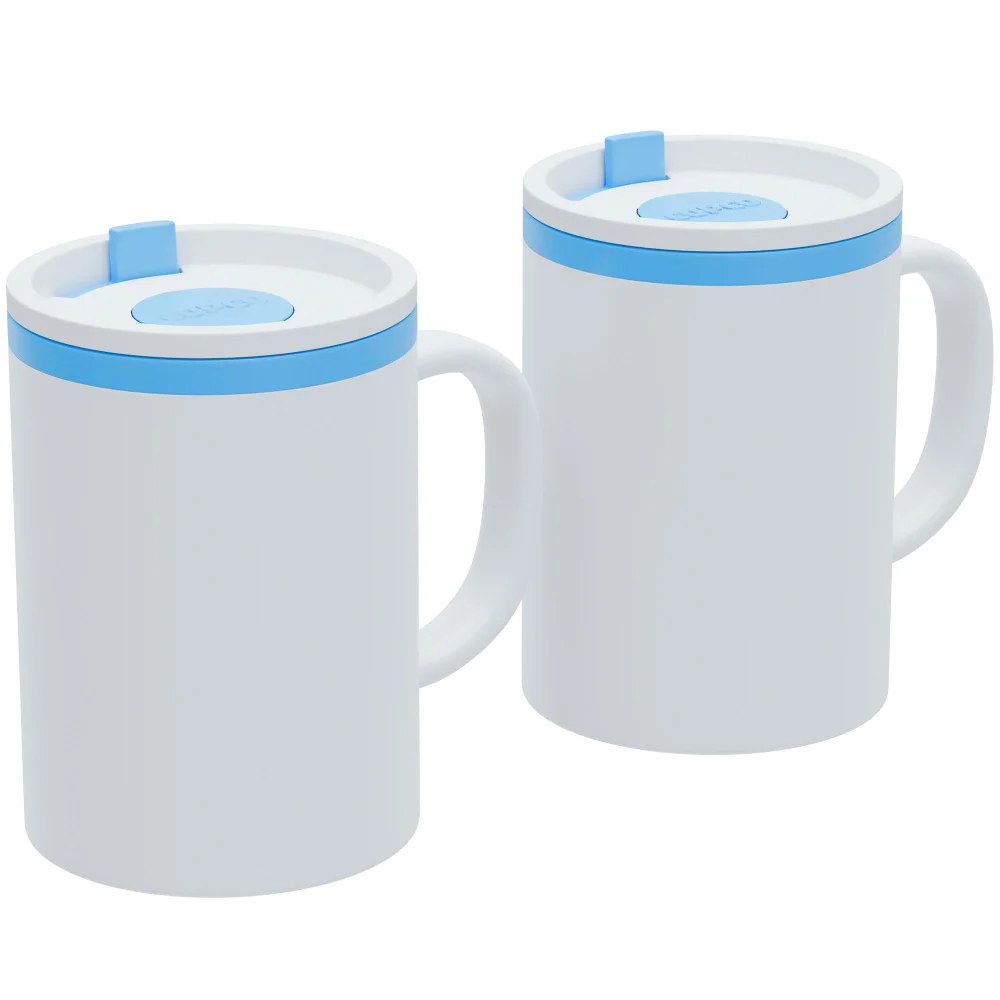 Copco Iconic Desk Mug, 16 oz, set of 2, Teal