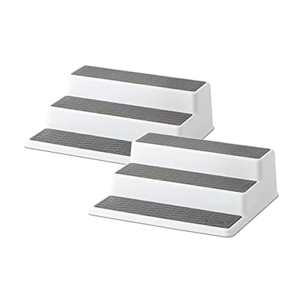 Copco Non-Skid 3-Tier Spice Rack Organizer, 10 in, set of 2